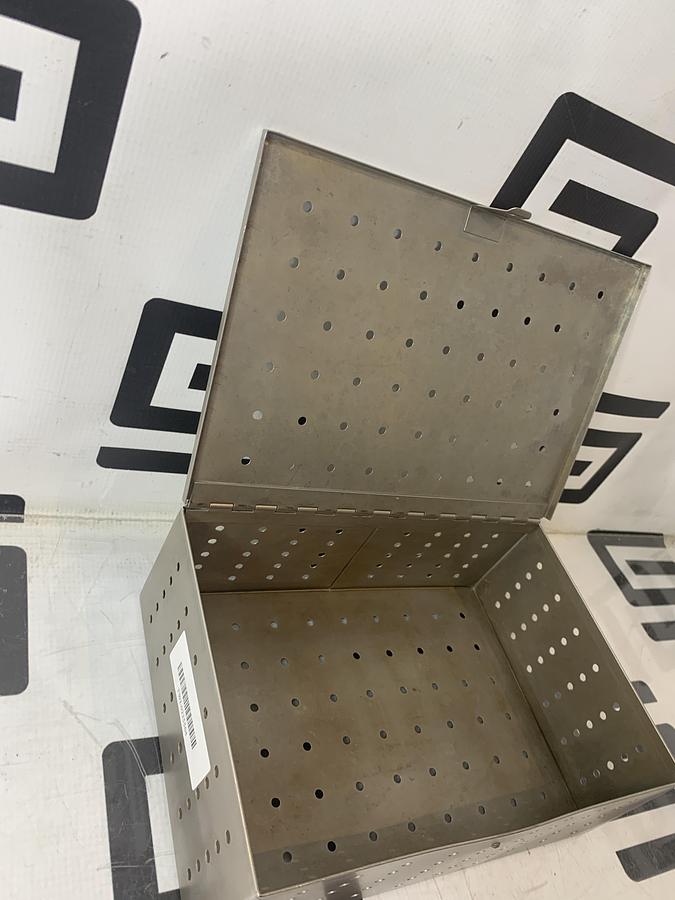 Used Zimmer 5052-12 Autoclave Sterilization Case 10-1/4 x 7-1/8 x 3-1/2 Hall Amsco #B