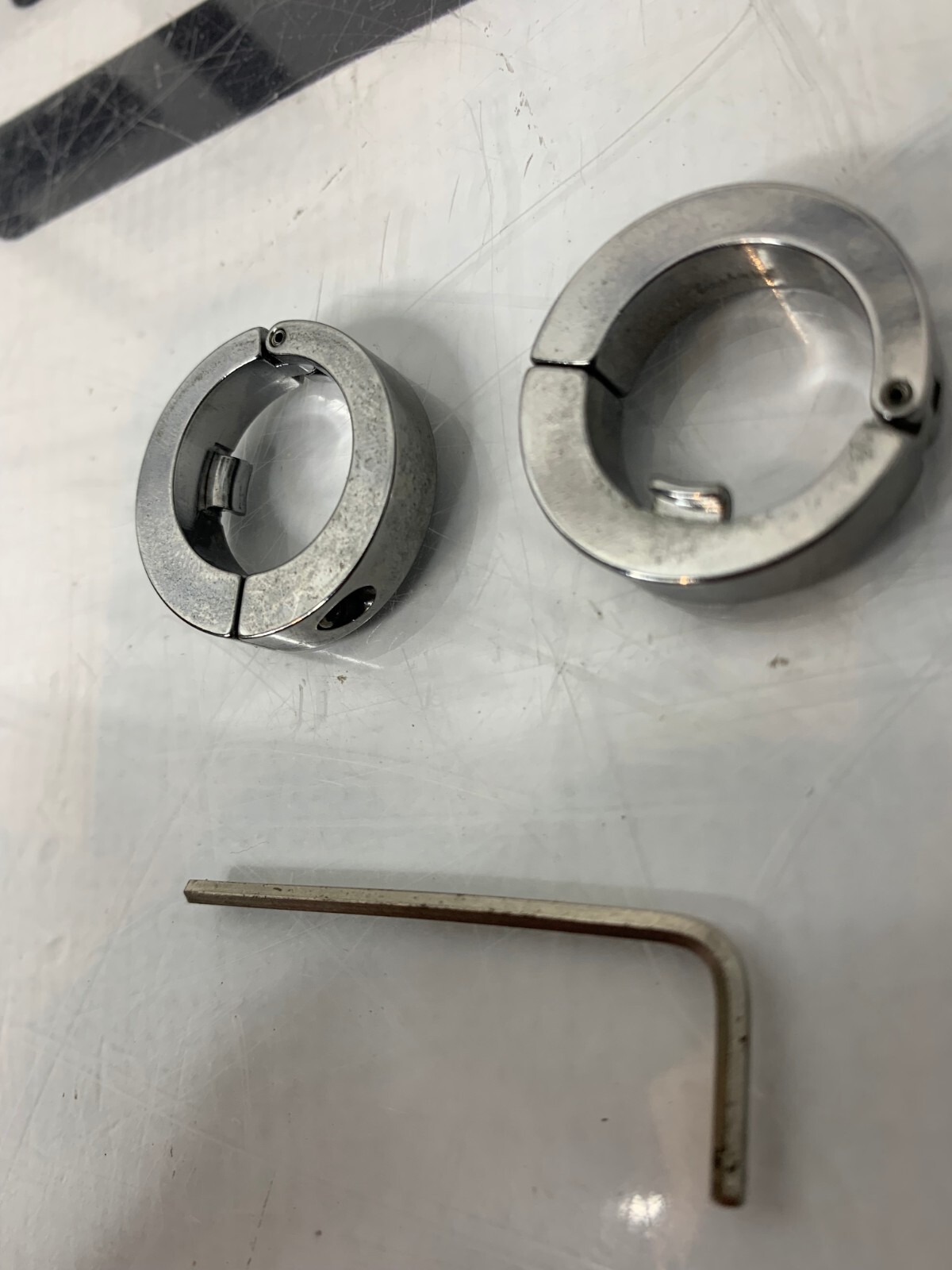 Used WELCH ALLYN Collar Ring 76700 Locking for  767 / Ref: 777 Otoscope Handle Lock