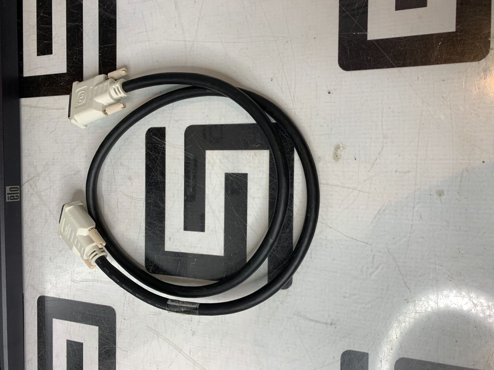 Used ELO ET1900L-8CWA-1-GY-G E619279 19" Touchscreen Monitor LCD DVI Touch Screen