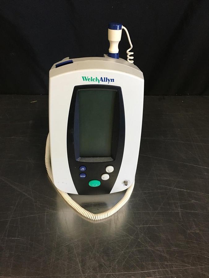 Used Welch Allyn 420 Series Spot Vital Signs SPO2 Temp NIBP Tested