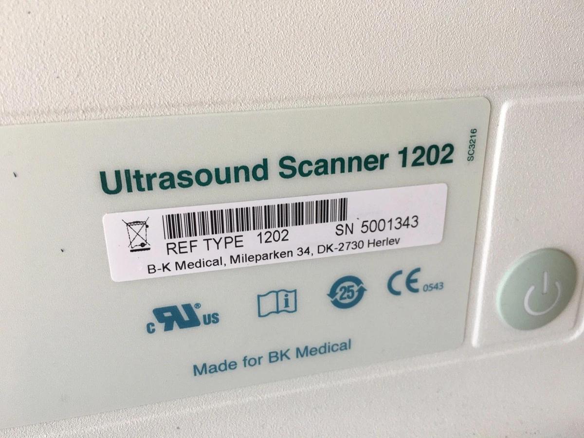 Used BK Medical Flex Focus 1202 500 Ultrasound Scanner B-K