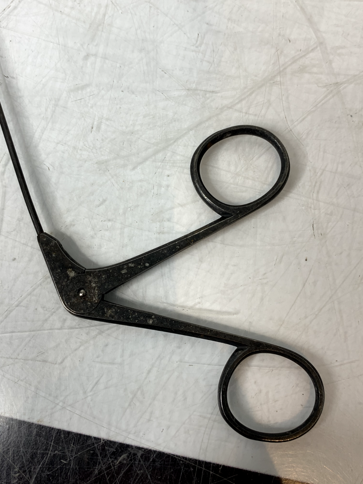 Used Pilling 50-6478 Jako-Kleinsasser Micro Laryngeal Scissors Straight Sharp 23cmENT