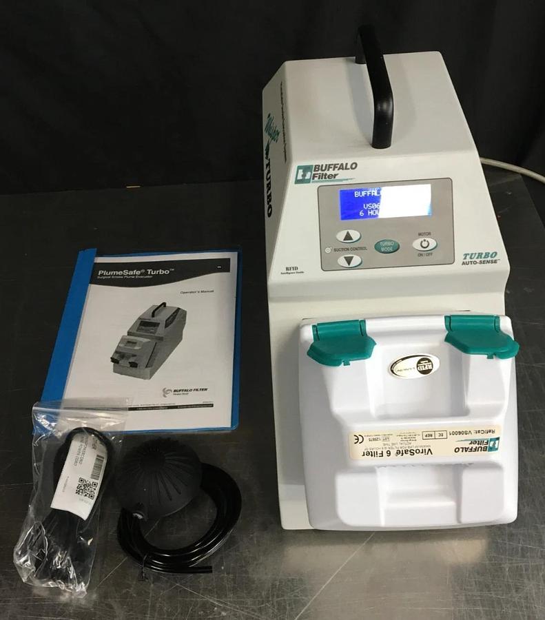 Used BUFFALO FILTER PSWTURBO AS PLUMESAFE WHISPER TURBO SENSE SMOKE FILTRATION SYSTEM