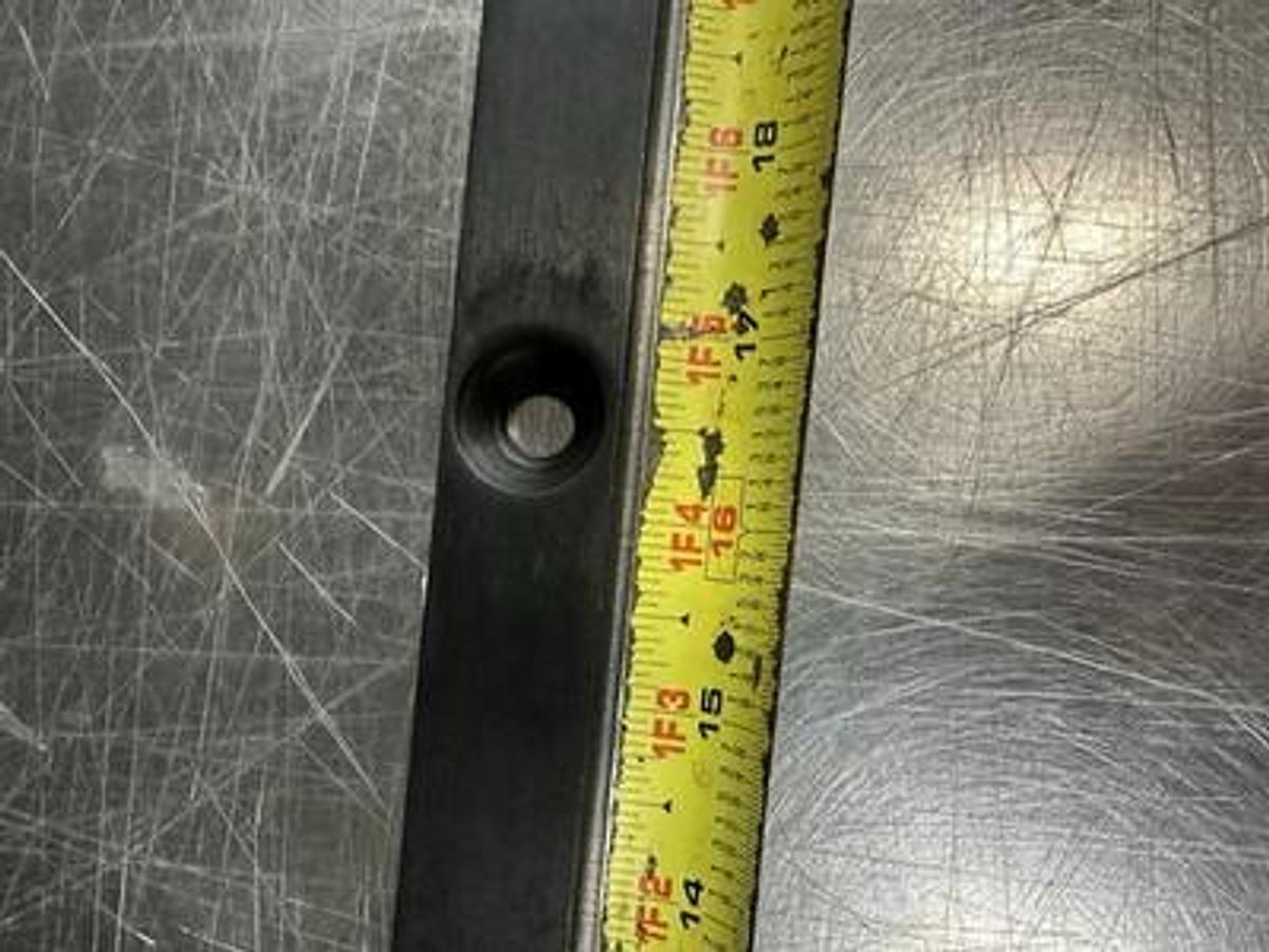 Used Midmark Ritter 75 Evolution 119 Accessory Side Rails for the Arm Rest Black