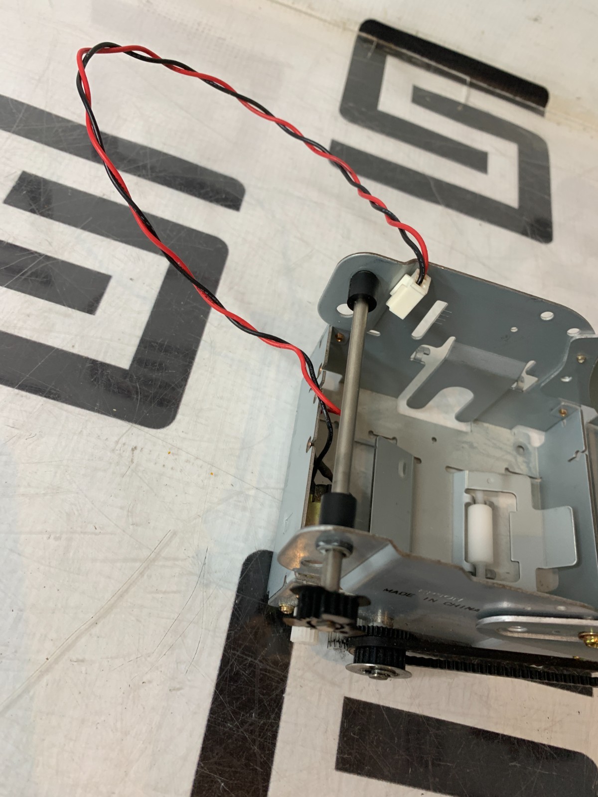 Used ASP Sterrad 100S Take Up Device For Printer TU-260A 76mm 12V NES Dot Matrix