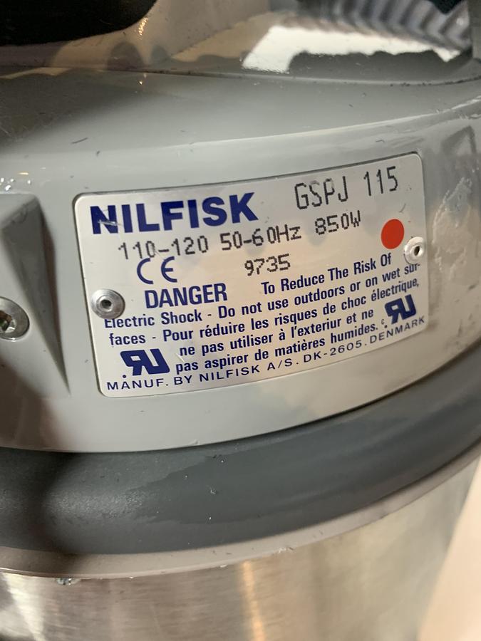 Used HOVERTECH NILFISK HOVERMATT GSPJ 115 AIR TRANSFER SYSTEM PUMP WARRANTY