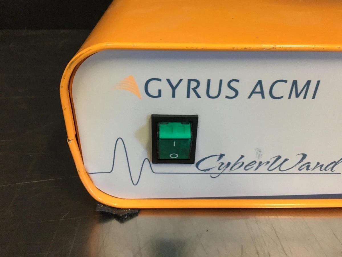 Used Gyrus ACMI CW-USLG CyberWand Console with Foot pedal Footswitch System