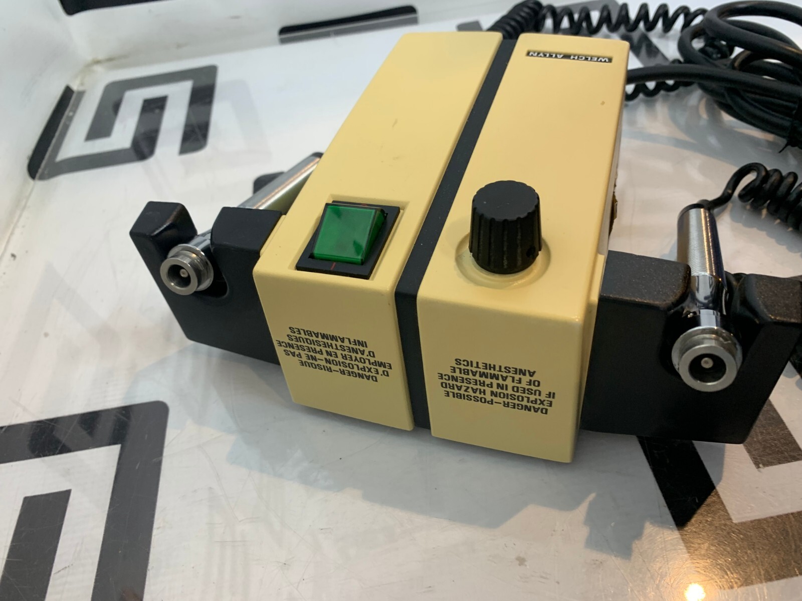 Used Welch Allyn 74710 Series Transformer Otoscope Ophthalmoscope Left Side Only Work