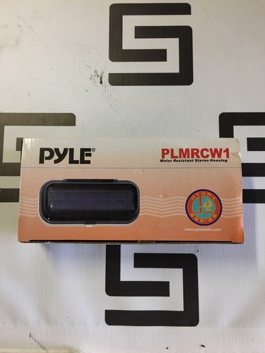 Used Pyle PLMRCW1 White Water Resistant Radio Stereo Housing Hydra Series Protector