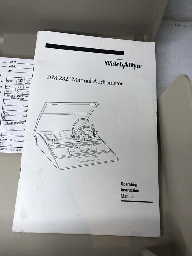 Used WELCH ALLYN AM232