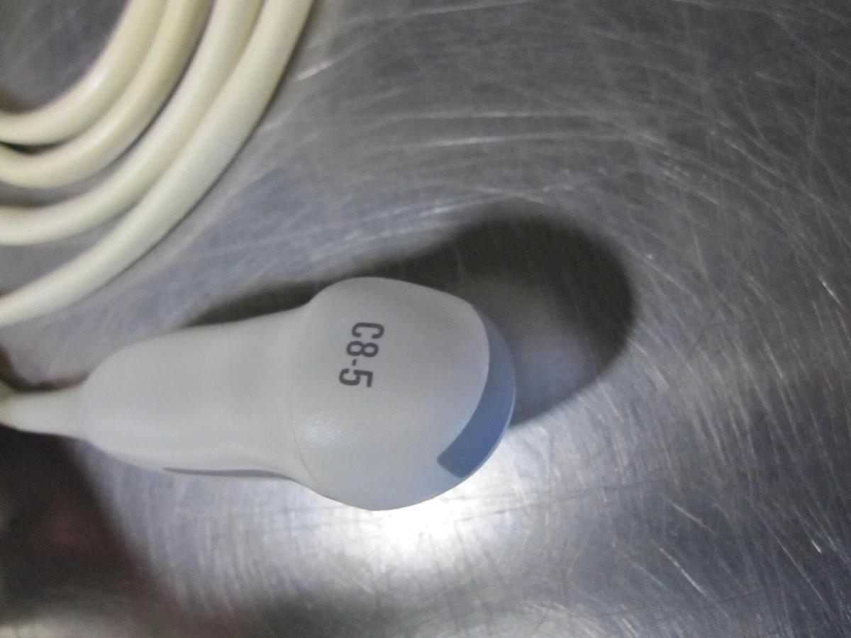 Used Philips C8-5 Transducer Probe Curved Array Ultrasound D4000-0964-02