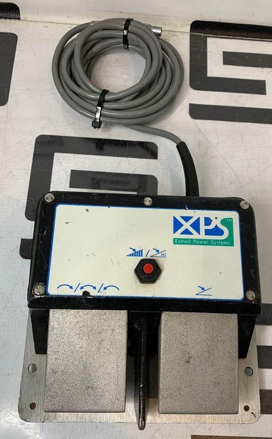 Used XOMED Medtronic 195400 XPS Footswitch Double Multifunction Foot Switch Pedal