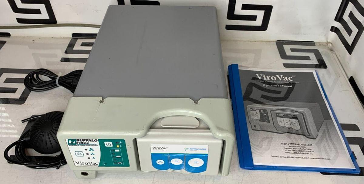 Used BUFFALO FILTER Smoke Plume Evacuation  Viro Vac