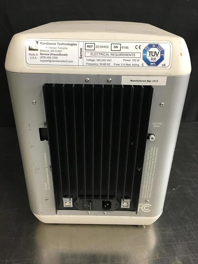 Used RainDance RainDrop Sense 20-04402 Digital PCR System Source Tested Warranty