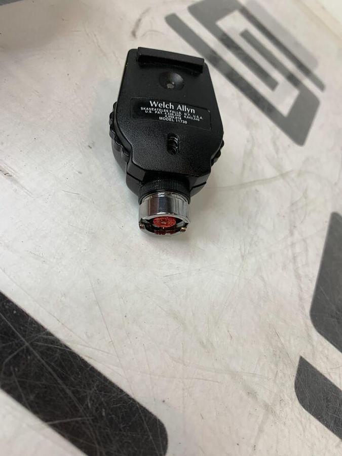 Used WELCH ALLYN 3.5 V Standard Ophthalmoscope Head w/ Bulb AutoStep Coaxial