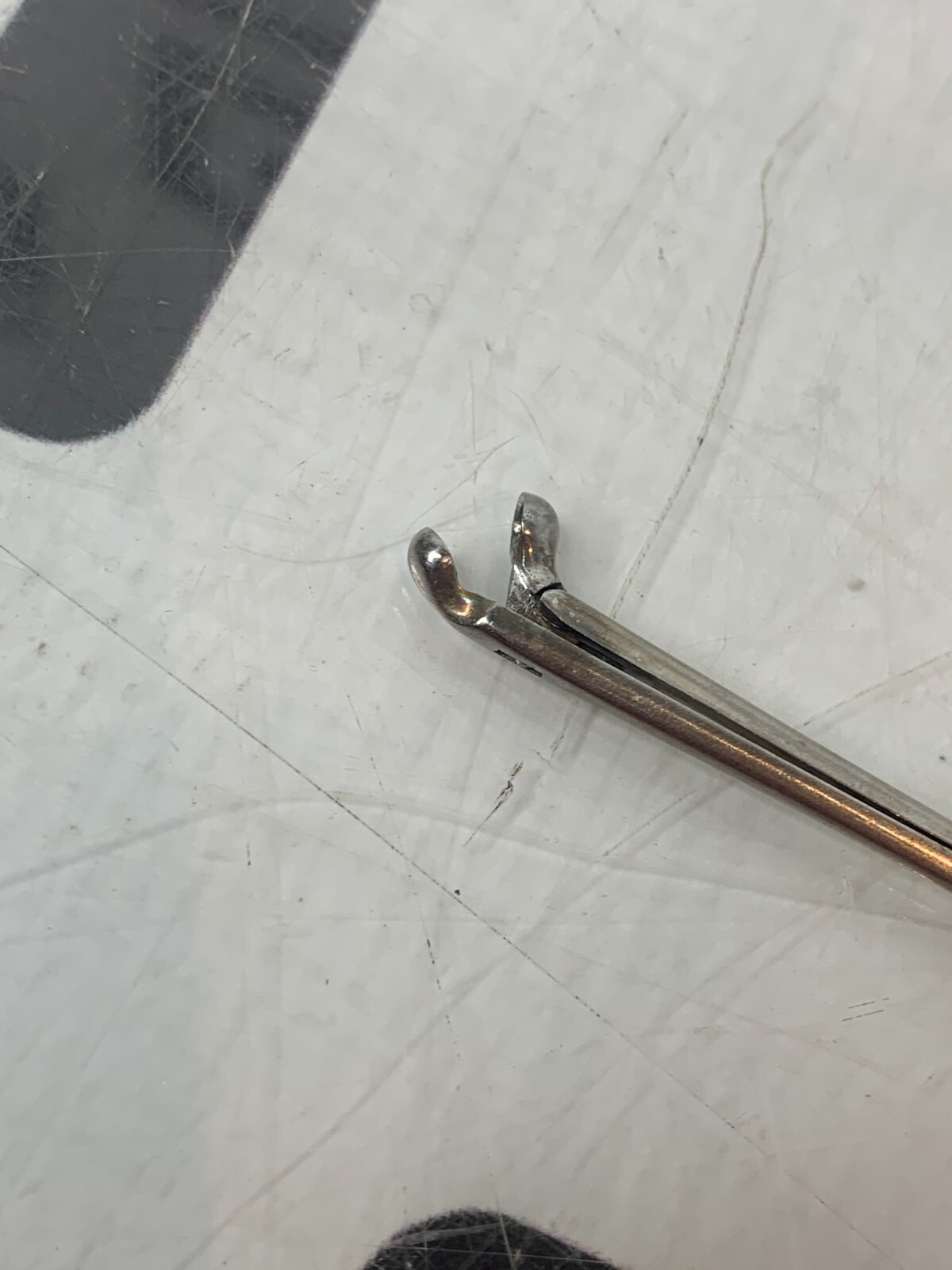 Used Pilling Forceps 50-5106 Up-Bite Jackson Cup 6mm Surgical