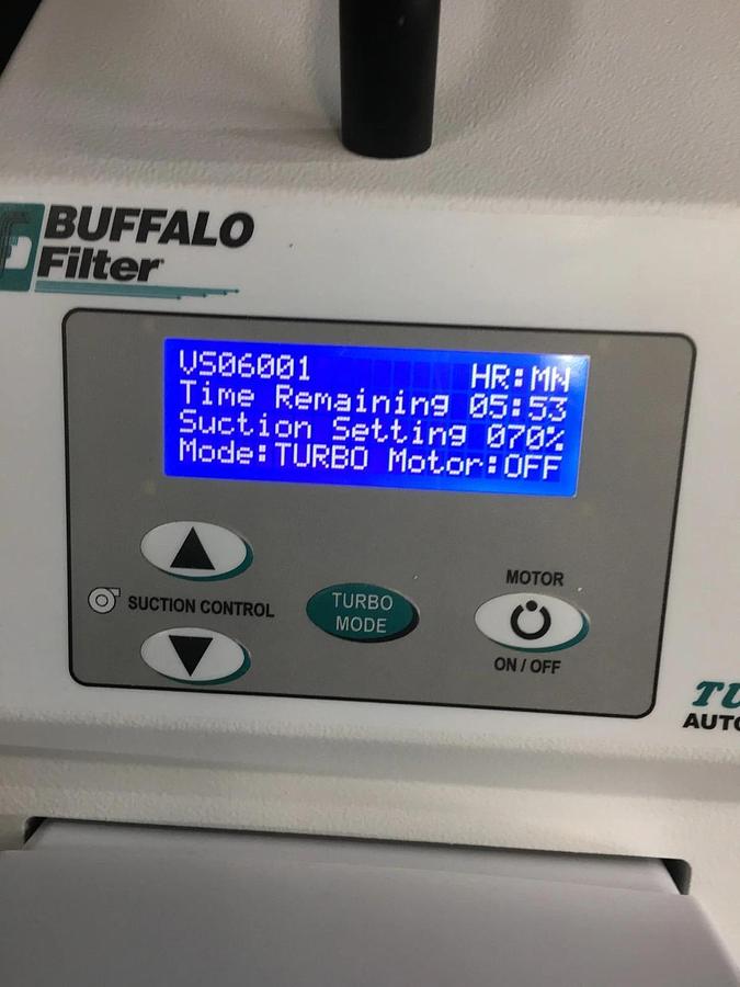 Used BUFFALO FILTER PSWTURBO AS PLUMESAFE WHISPER TURBO SENSE SMOKE FILTRATION SYSTEM