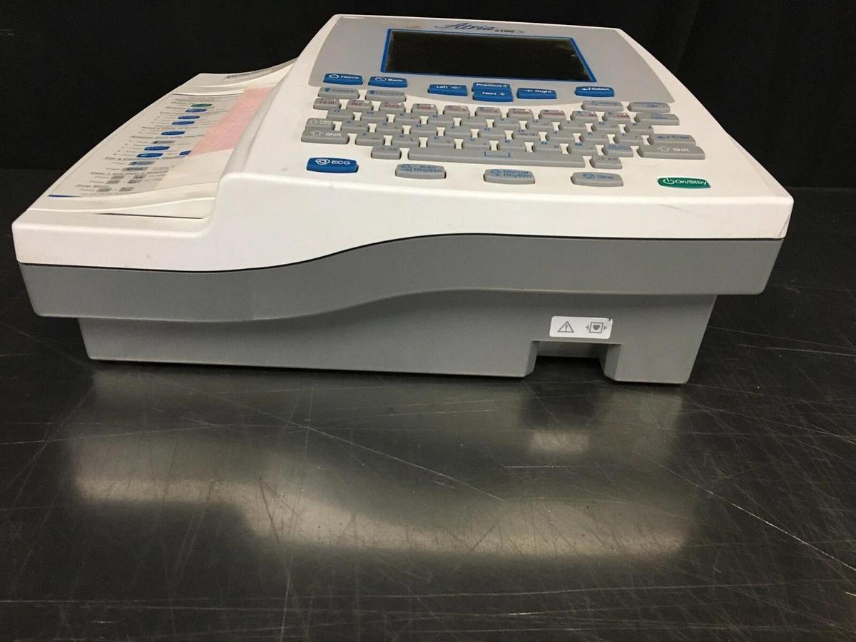 Used Burdick Atria Interpretive 6100 EKG/ECG Machine No Power Supply