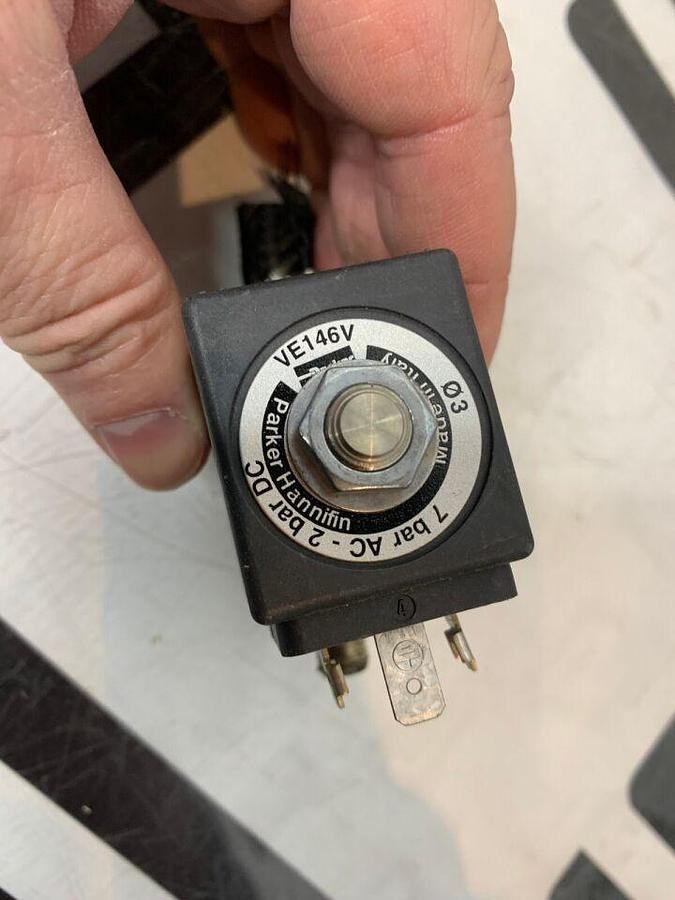 Used SCI-CAN ZB12 EV two-way solenoid valve 24V