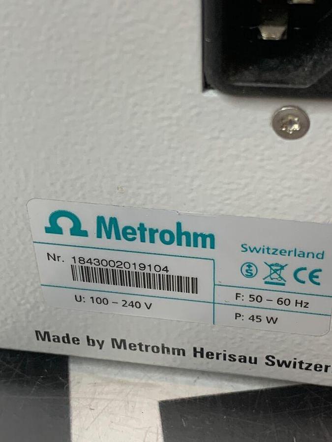 Used 843 Pump Station Titration Peristaltic