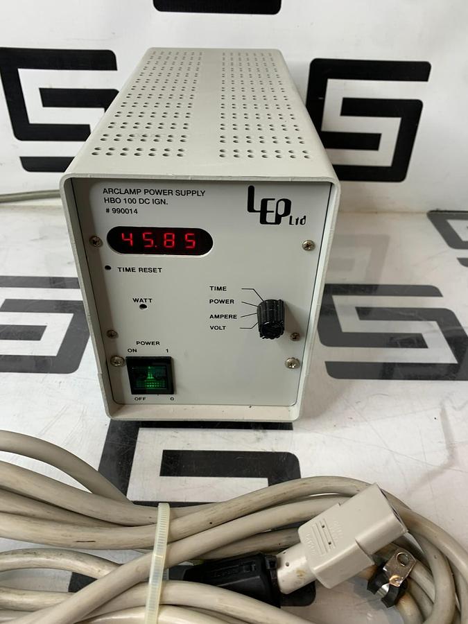 Used Carl Zeiss Stab. Arclamp power supply XBO 75 HBO 100 AC arc lamp Ludl LEP 990014