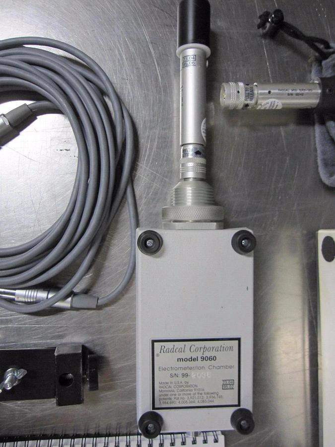 Used RadCal 9010 Radiation Monitor Controller Measurement System Xray 9060