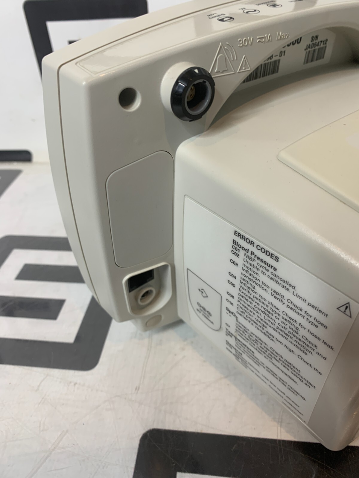 Used Welch Allyn 53XXX 53N0P Vital Signs Monitor NIBP BP Printer Recorder 300 Series