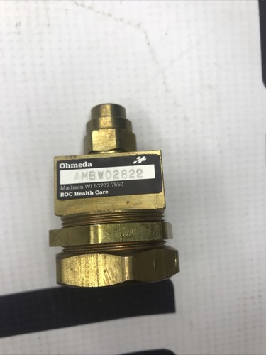 Used Datex Ohmeda 210 Excel Fitting Cylinder Port Valve Regulator AMBW02822