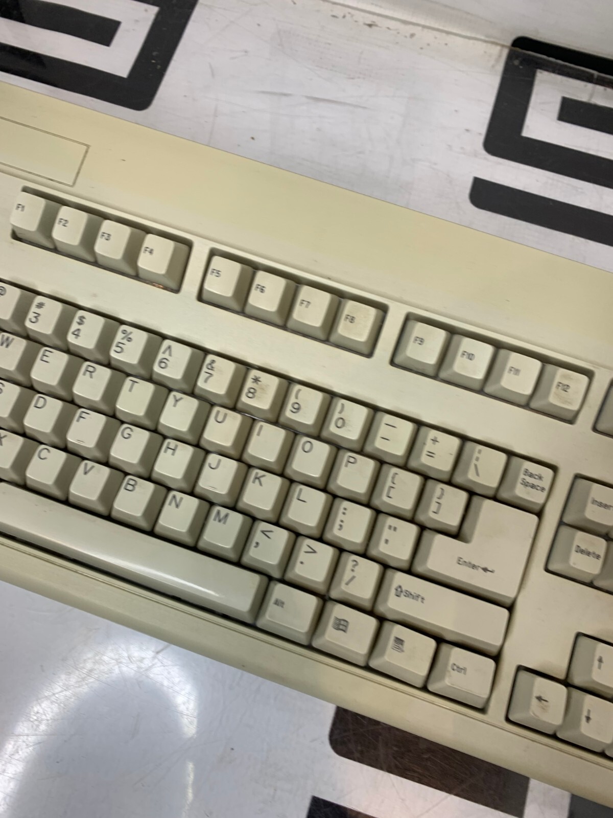 Used KEY TRONIC QUINTON E03601QUS201-C Q STRESS KEYBOARD FOR TM55 WIRED WARRANTY