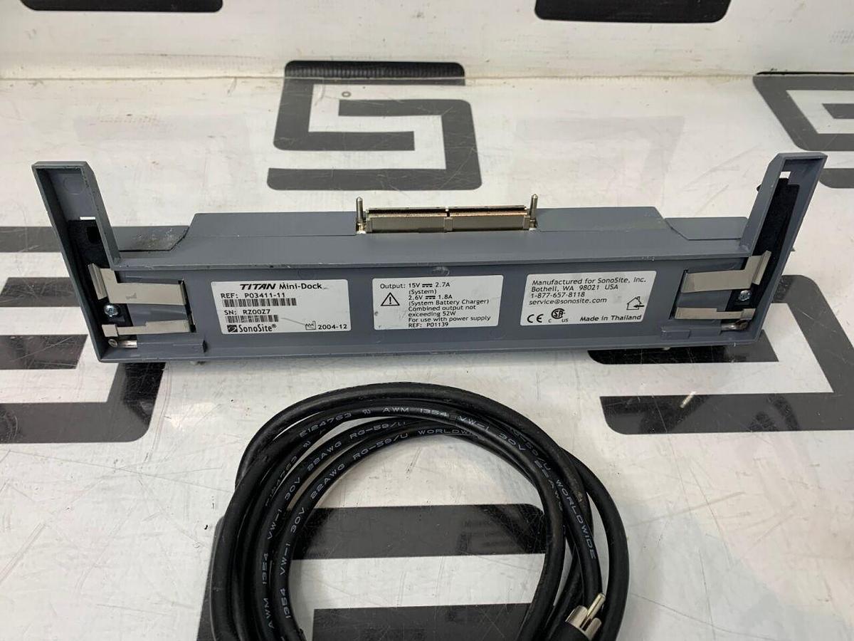 Used Titan Mini Dock Minidock Docking Station Cable DVI-11