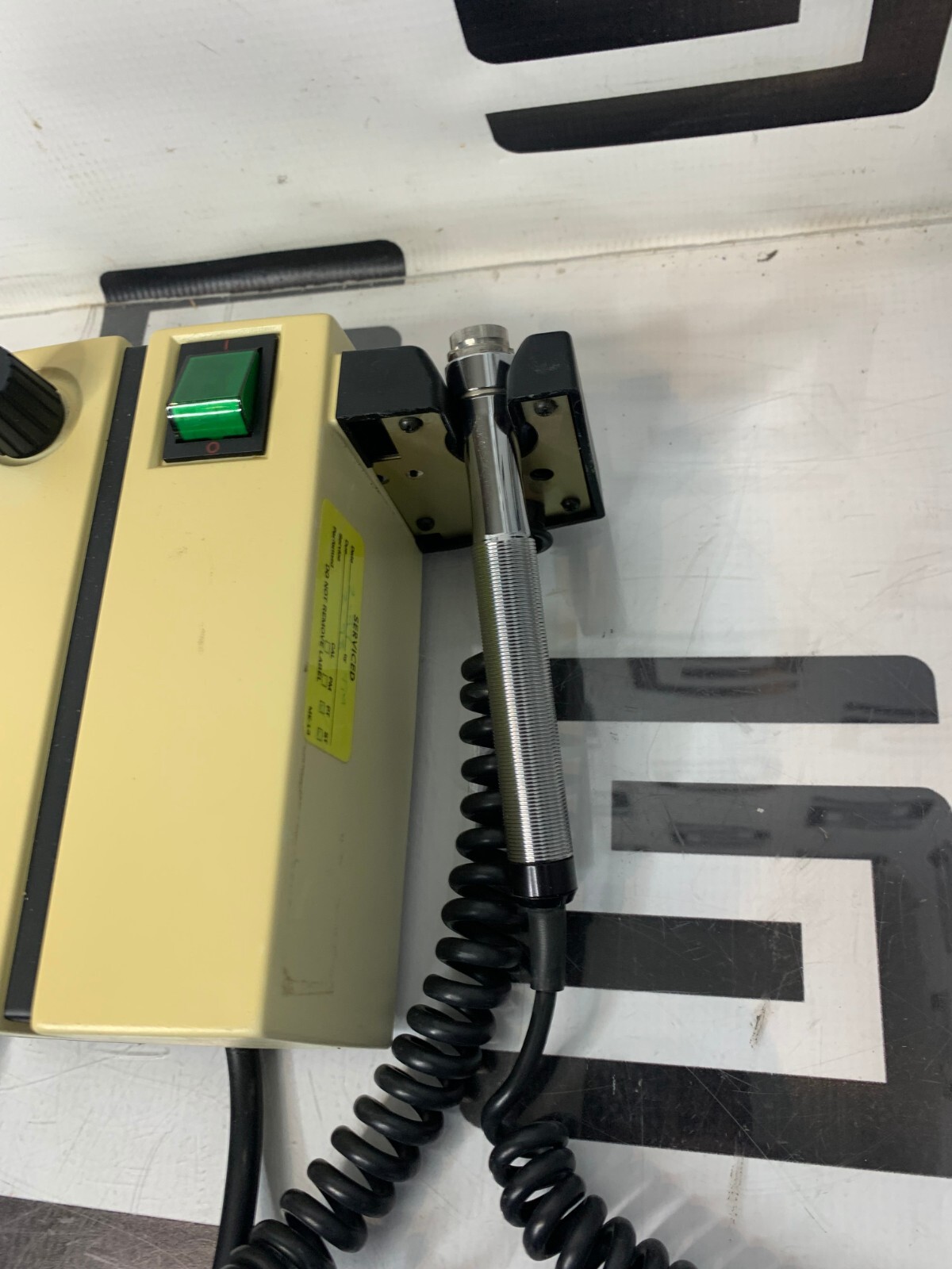 Used Welch Allyn 74710 Series Transformer Otoscope Ophthalmoscope Left Side Only Work