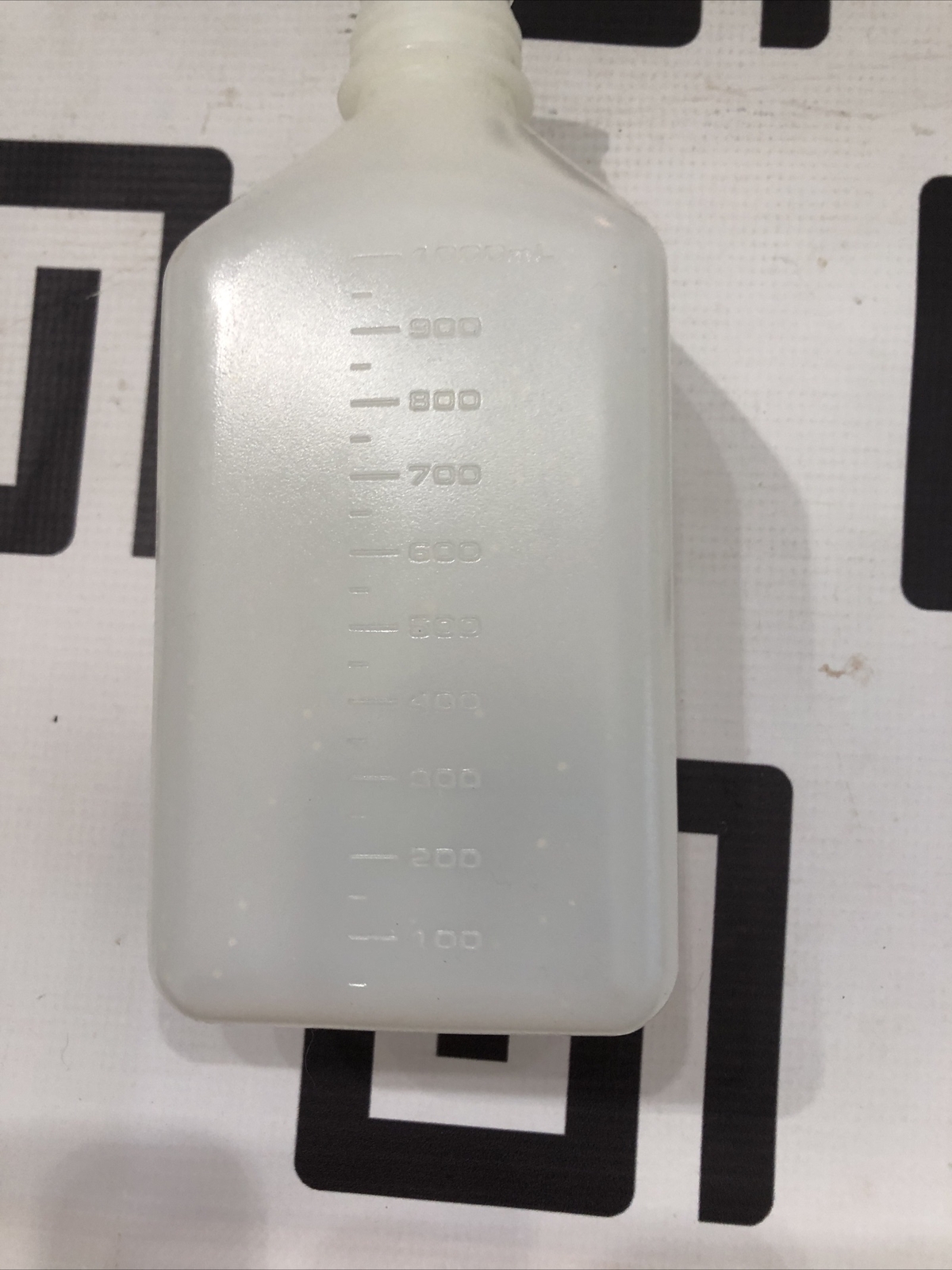 Used Nalgene Square Bottle, 32 oz. 1000mL PPCO Camping Thermo HDPE Plastic