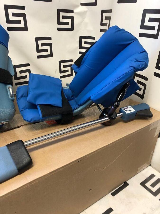 Used Allen A-10052 PAL Pro Stirrup Set Left + Right   Integrated Surgical Table Clamp