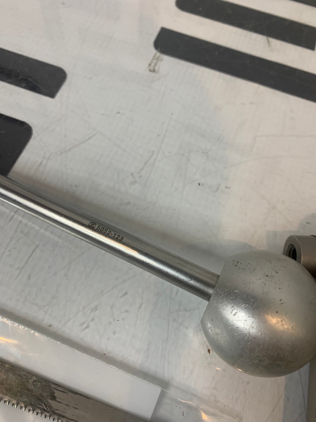 Used Amsco Zimmer Hall 5052-004 Orthopedic Orthair Air Reciprocator Saw & 4 Blades