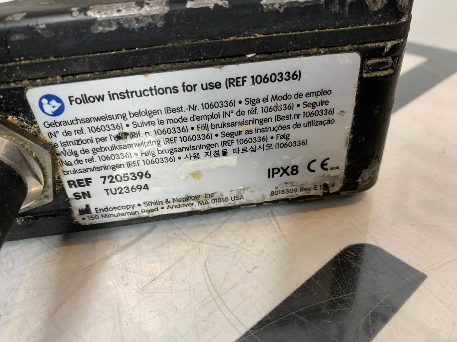 Used DYONICS 7205396 EP-1 Foot Control Pedal Smith & Nephew REF