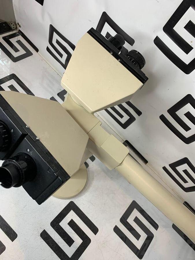 Used Dual Table Top Microscope Extension Binocular BH2 BH-2