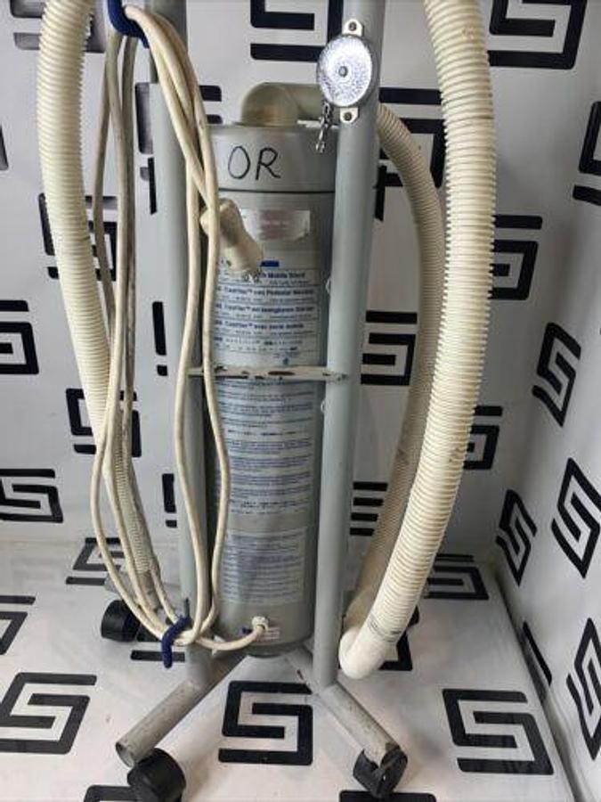 Used Cast Vacuum  Mobile Stand   W/ RECENTLY REPLACED FILTER