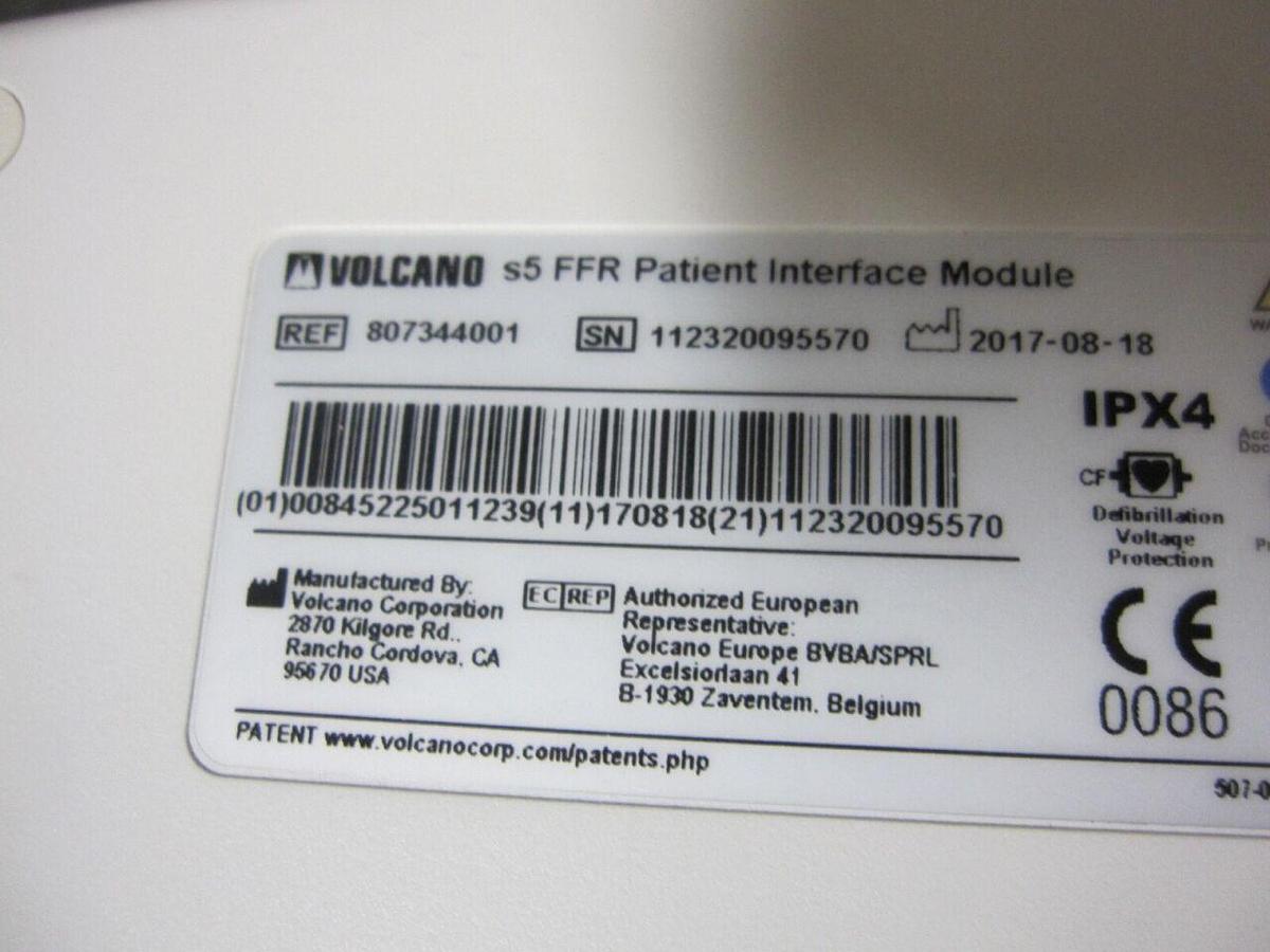 Used PHILIPS   FFR PATIENT INTERFACE MODULE 989609002151 REF807344001
