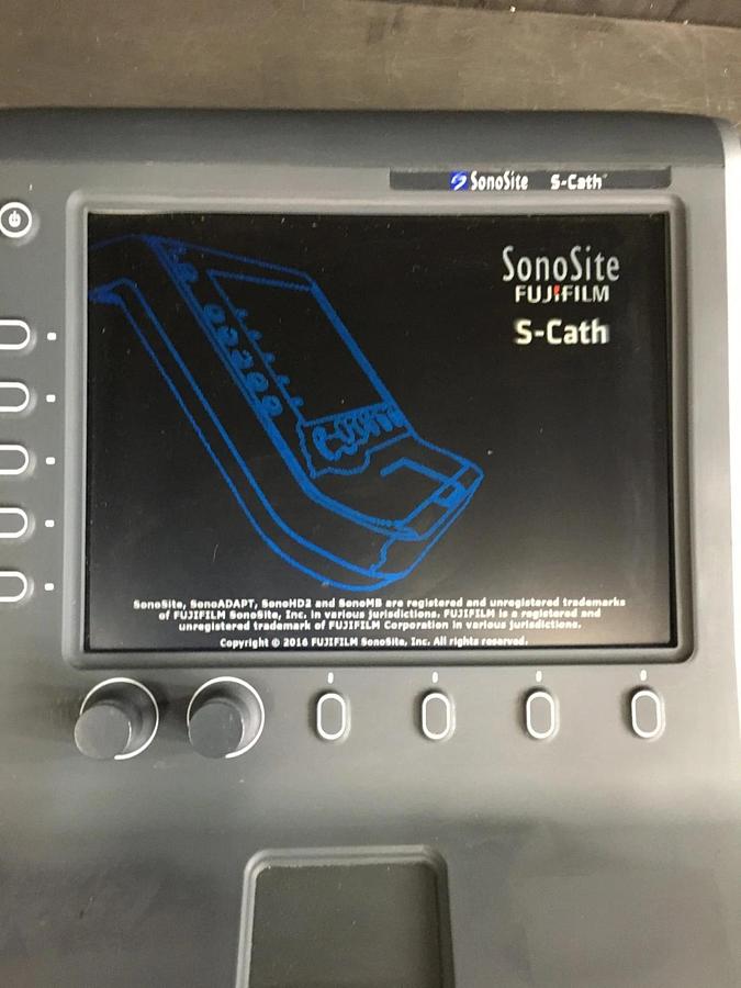 Used SonoSite S-Cath Ultrasound System P08778 P09417-66