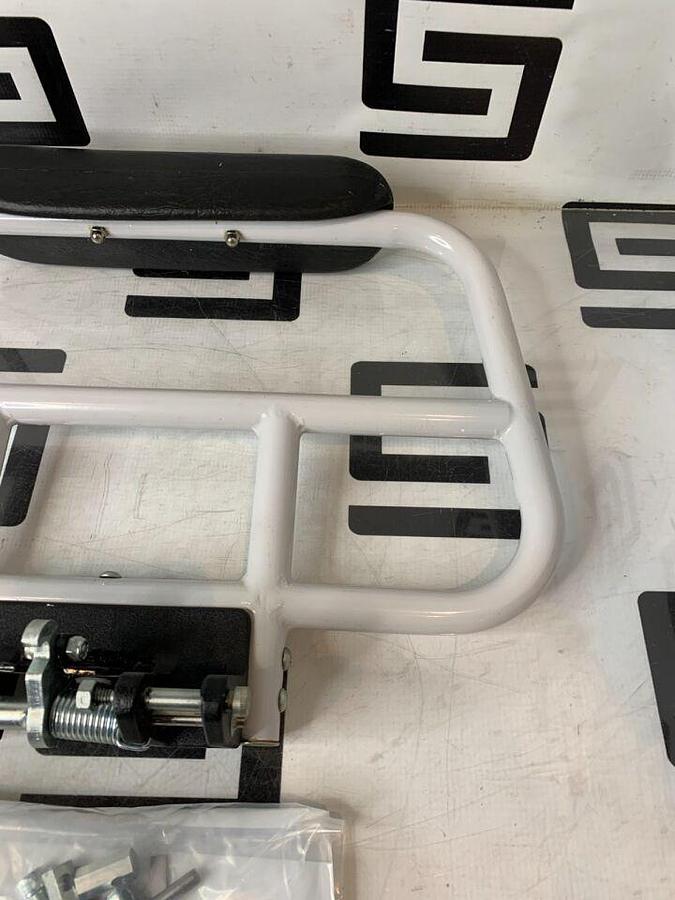 Used Left Rail Side Hinge & Latch Assembly