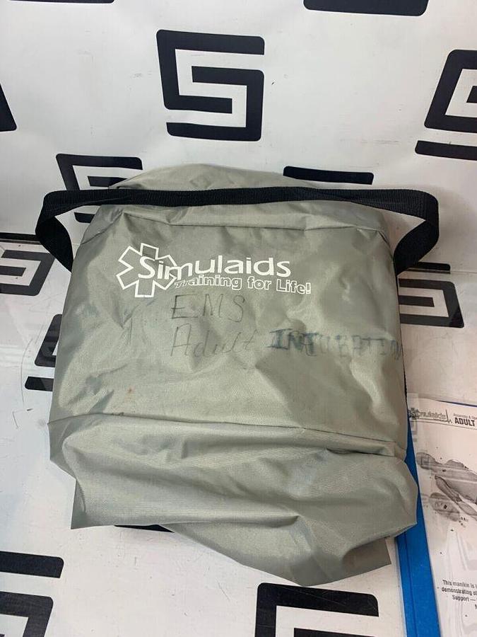 Used SIMULAIDS NASCO Adult Intubation  086