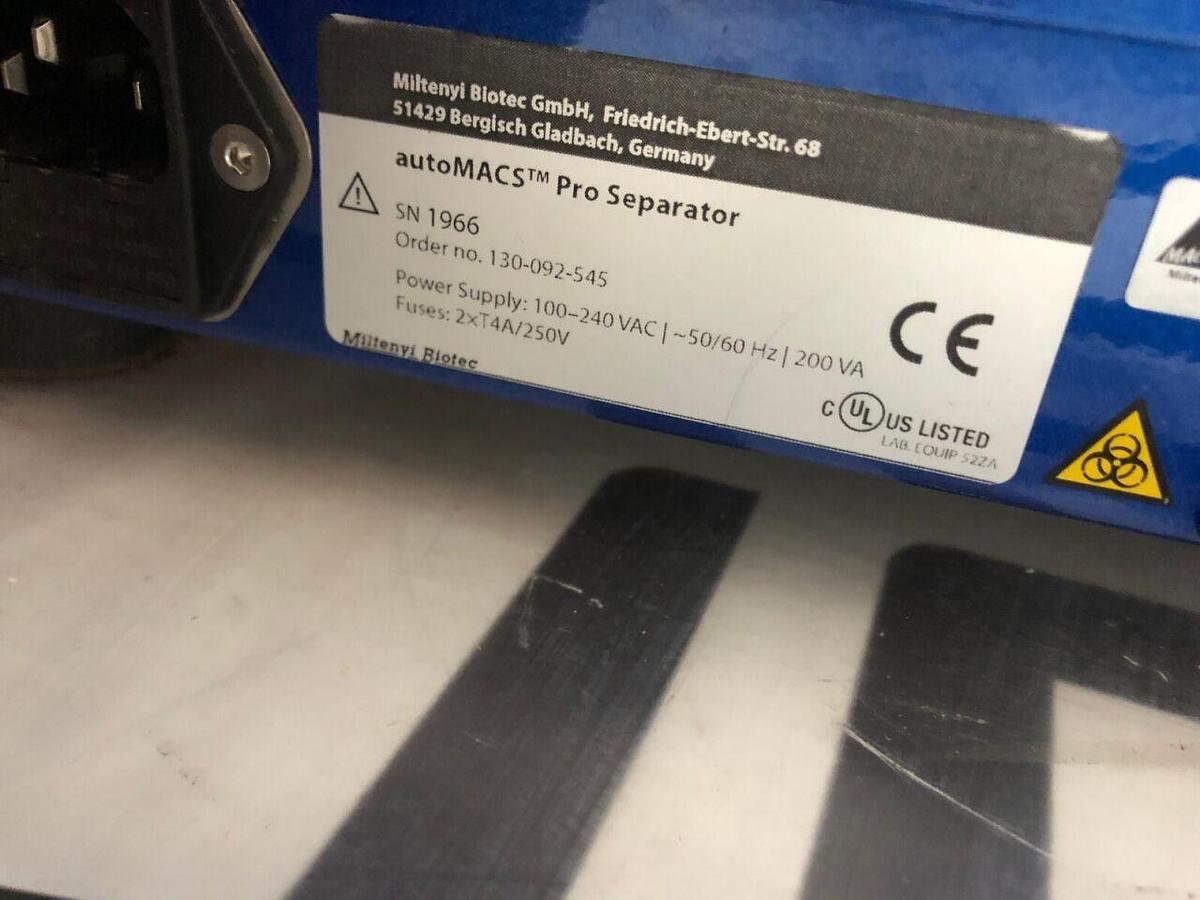 Used MILTENYI BIOTEC 130-092-545