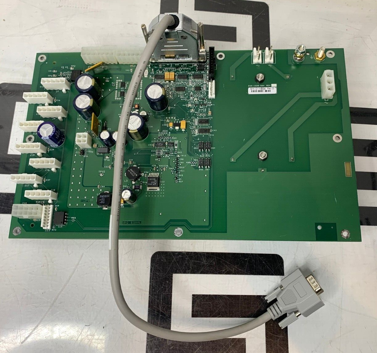 Used ALCON INFINITI VISION SYSTEM 210-1328-504 REV. D Power Distribution PCB Board