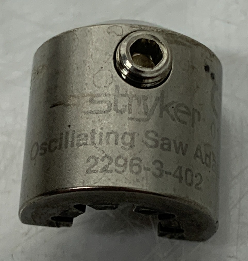 Used Stryker 2296-3-31 & 2296-3-402 Command 2 Oscillating Saw Adaptor Wrench WARRANTY