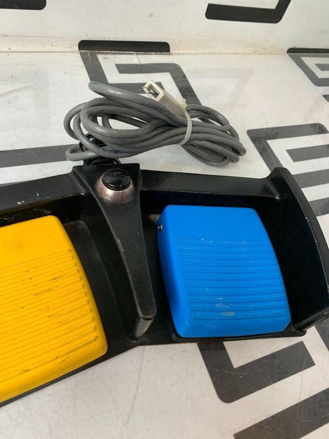 Used HERGA Triple Multifunction Foot Pedal