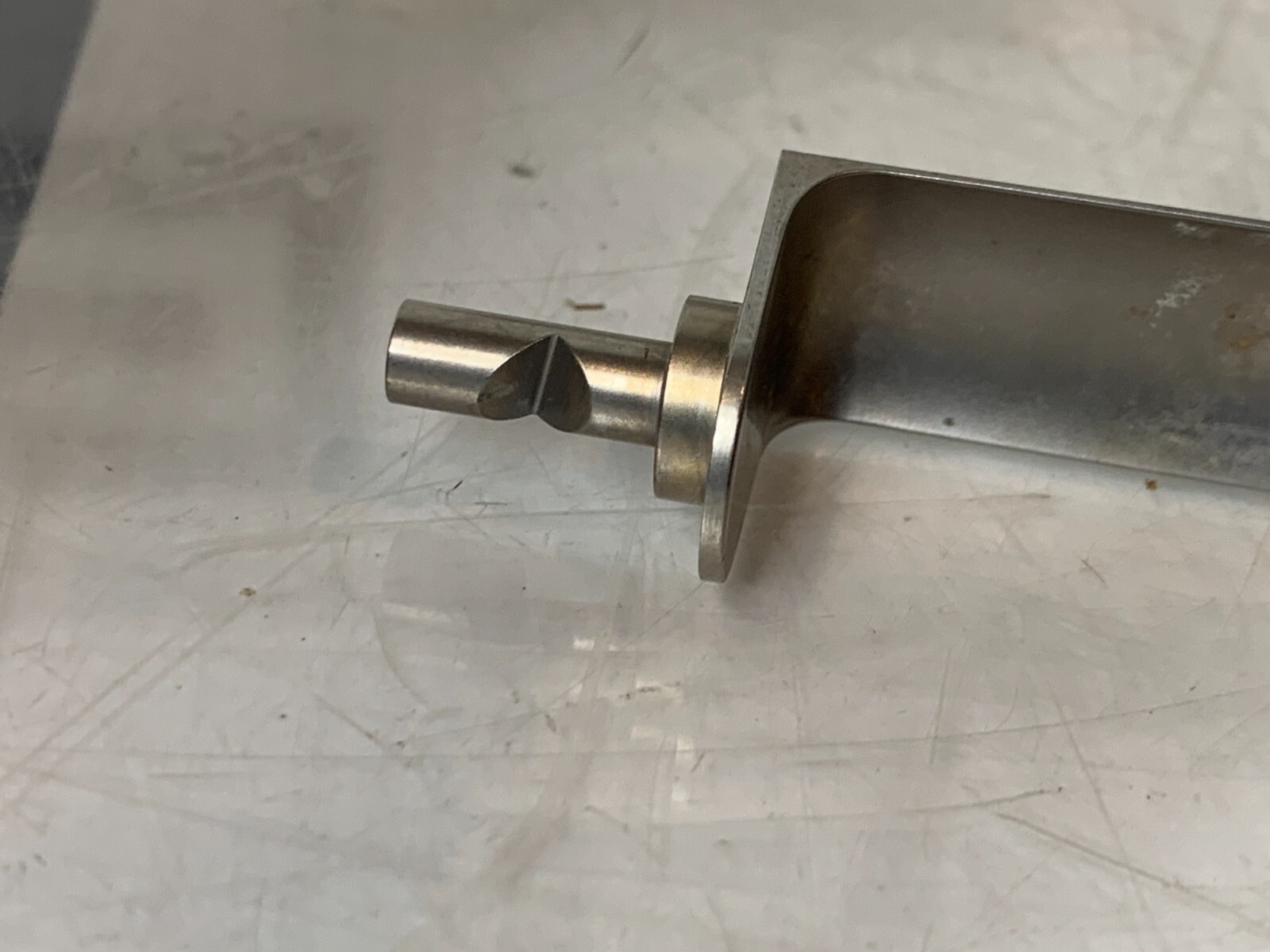 Used Stryker 2296-31-416 TPS Oscillating Crescentic Saw Blade Orthopedic 2-1/4"