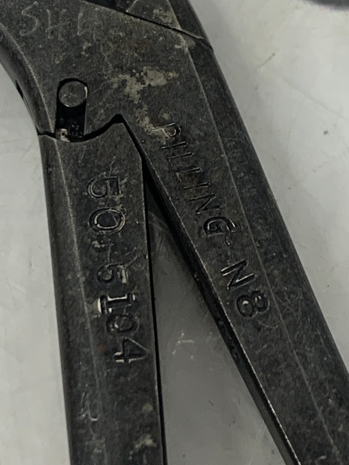 Used Pilling Forceps 50-5104 Jackson Cup Up-Bite  4mm Bronchial Surgical (B)