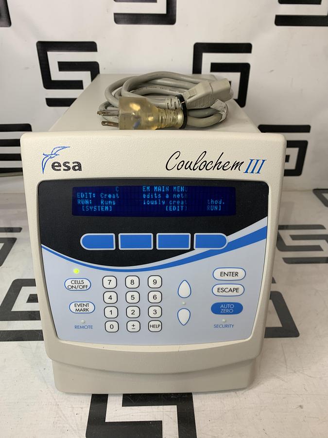 Used ESA Coulochem III Electrochemical Detector Electro Chemical Thermo Scientific Dionex