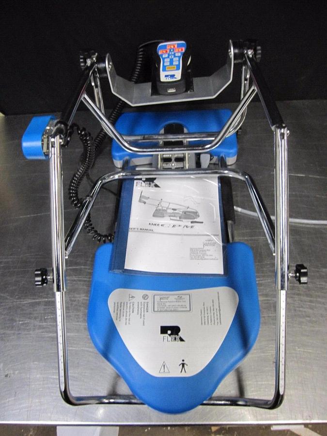 Used Sammons Preston R-Flex CPM Concept Continuous Passive Motion Unit Knee