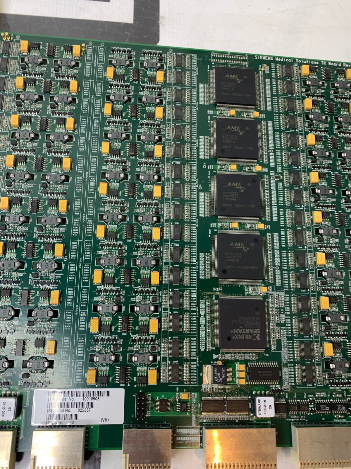 Used SIEMENS ACUSON TR BOARD 10010905 X Clas G40 X150 X300 SONOLINE ULTRASOUND SYSTEM